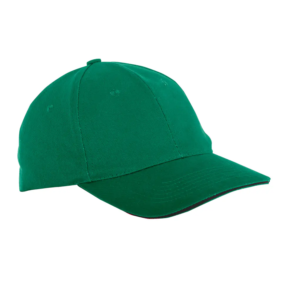 ⁨Caps with visor green lpcd1zu, 12pcs, ce, lahti⁩ at Wasserman.eu