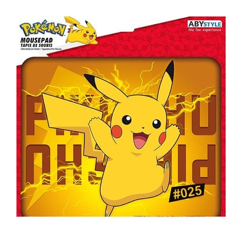 ⁨Mouse pad - Pokemon - Pikachu⁩ at Wasserman.eu