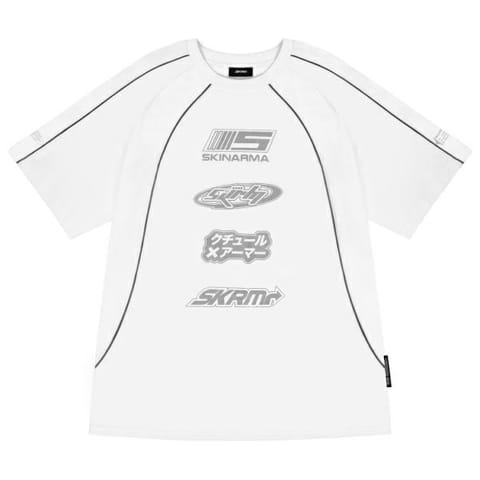 T-shirt Skinarma Delta XL biały w sklepie Wasserman.eu