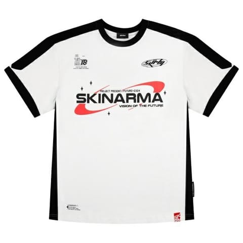 T-shirt Skinarma Halo M biały w sklepie Wasserman.eu