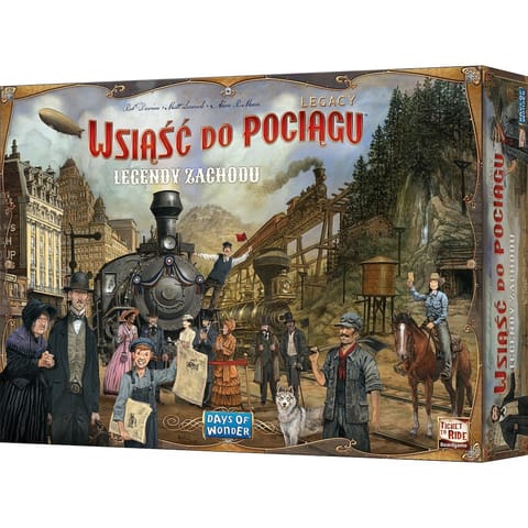 ⁨Ticket to Ride Legacy: Legends of the West⁩ at Wasserman.eu