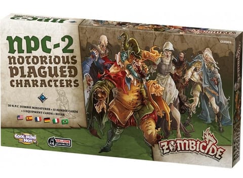 ⁨Zombicide: NPC-2 - Notorious Plagued Characters⁩ at Wasserman.eu