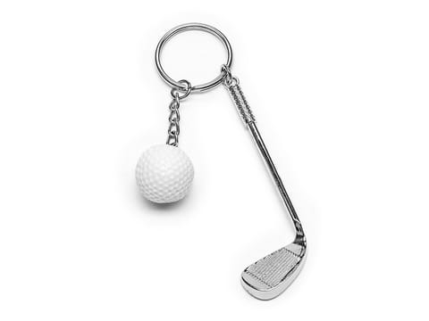 ⁨Sports golf keychain⁩ at Wasserman.eu