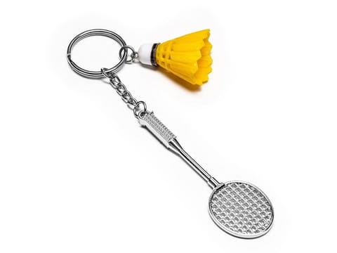 ⁨Sports badminton keychain⁩ at Wasserman.eu