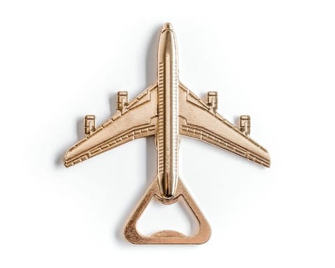 ⁨Bottle opener - airplane⁩ at Wasserman.eu