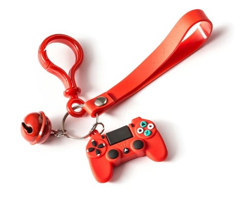 ⁨Gamer's keychain with bell - red⁩ at Wasserman.eu