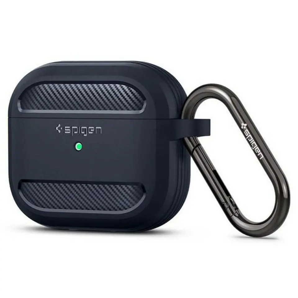 ⁨Spigen Rugged Armor Airpods 3 CaseSzary/Charcoal Grey ASD01980⁩ w sklepie Wasserman.eu