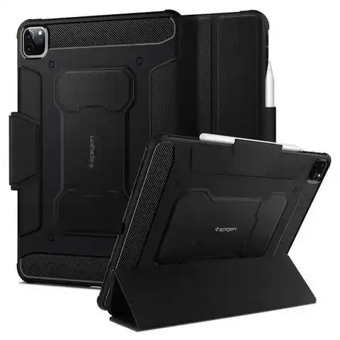 ⁨Spigen Rugged Armor PRO iPad Pro 11 2020 /2021 czarny/black ACS01024⁩ w sklepie Wasserman.eu