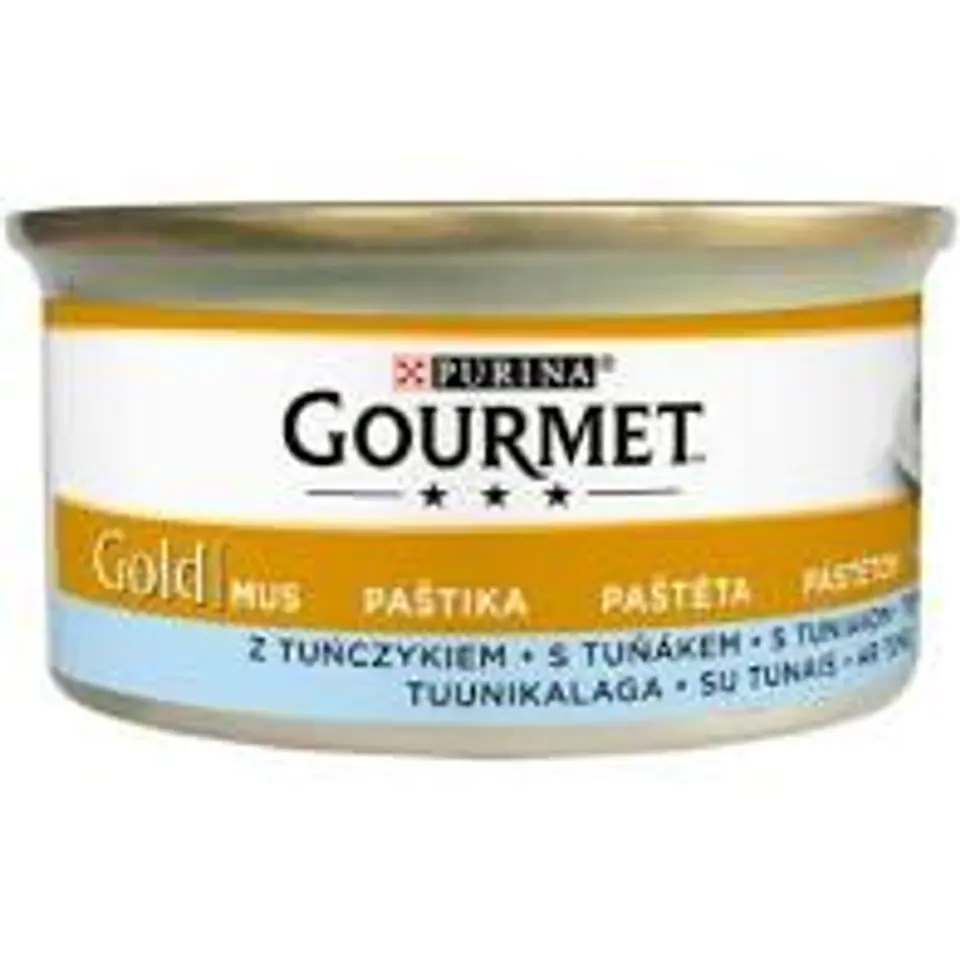 ⁨GOURMET GOLD - mousse with tuna 85g⁩ at Wasserman.eu