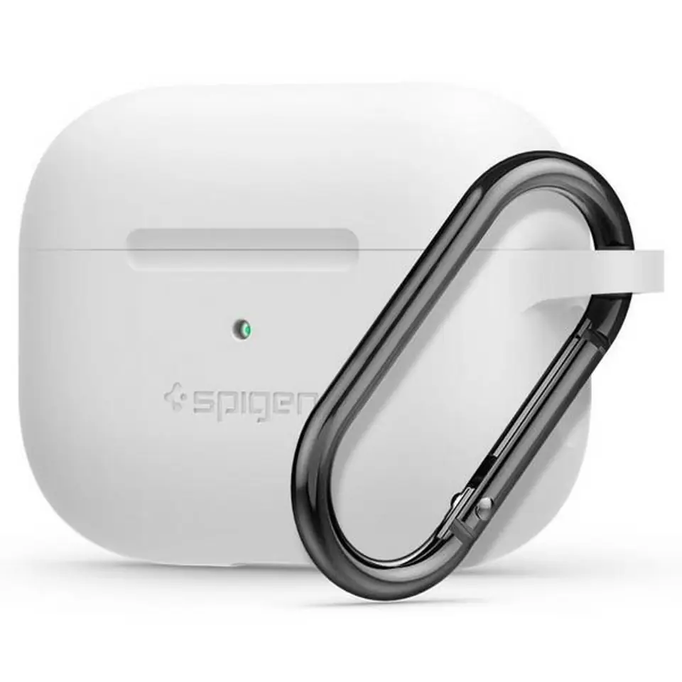 ⁨Spigen Silicone Fit AirPods Pro biały /white ASD0053⁩ w sklepie Wasserman.eu