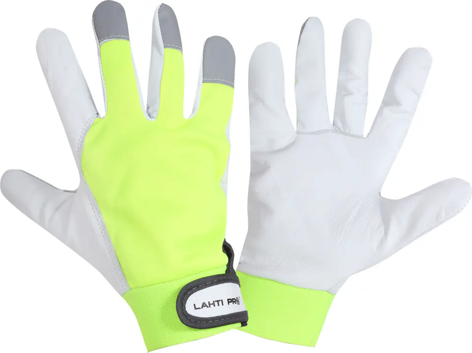 ⁨Goatskin gloves. yellow l272308p, card, "8", ce,lahti⁩ at Wasserman.eu