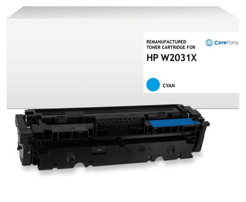 ⁨CoreParts Lasertoner for HP Cyan⁩ w sklepie Wasserman.eu