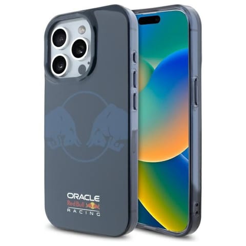 ⁨Red Bull RBHMP15L24HIDBV iPhone 15 Pro   6.1" hardcase granatowy/navy IML Two Bulls MagSafe⁩ w sklepie Wasserman.eu