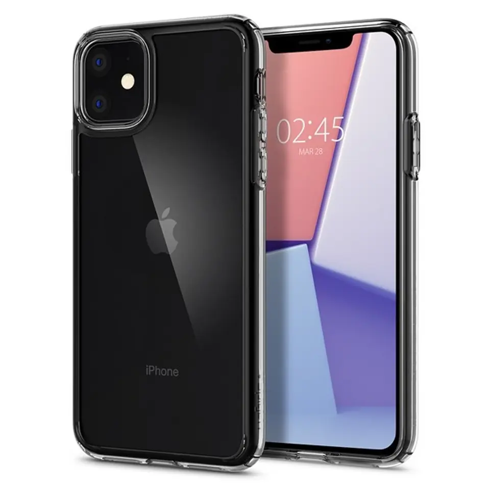 ⁨Spigen Ultra Hybrid iPhone 11 Clear 076CS27185⁩ w sklepie Wasserman.eu