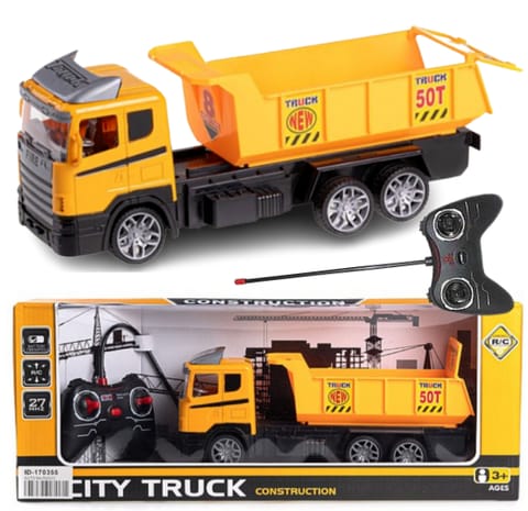 ⁨AUTO DUMP TRUCK REMOTELY CONTROLLED ON REMOTE CONTROL LARGE RC⁩ at Wasserman.eu