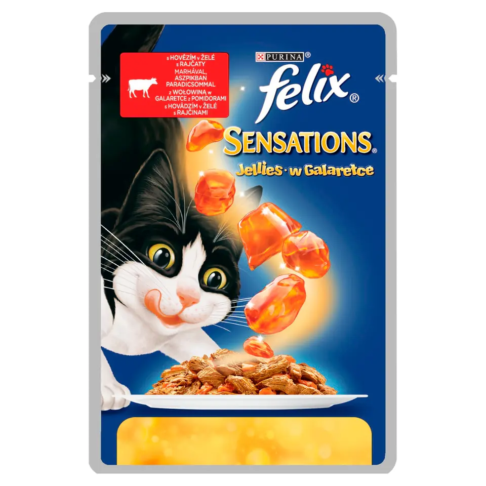 ⁨FELIX SENSATIONS Wołowina Pomidory 85g⁩ w sklepie Wasserman.eu