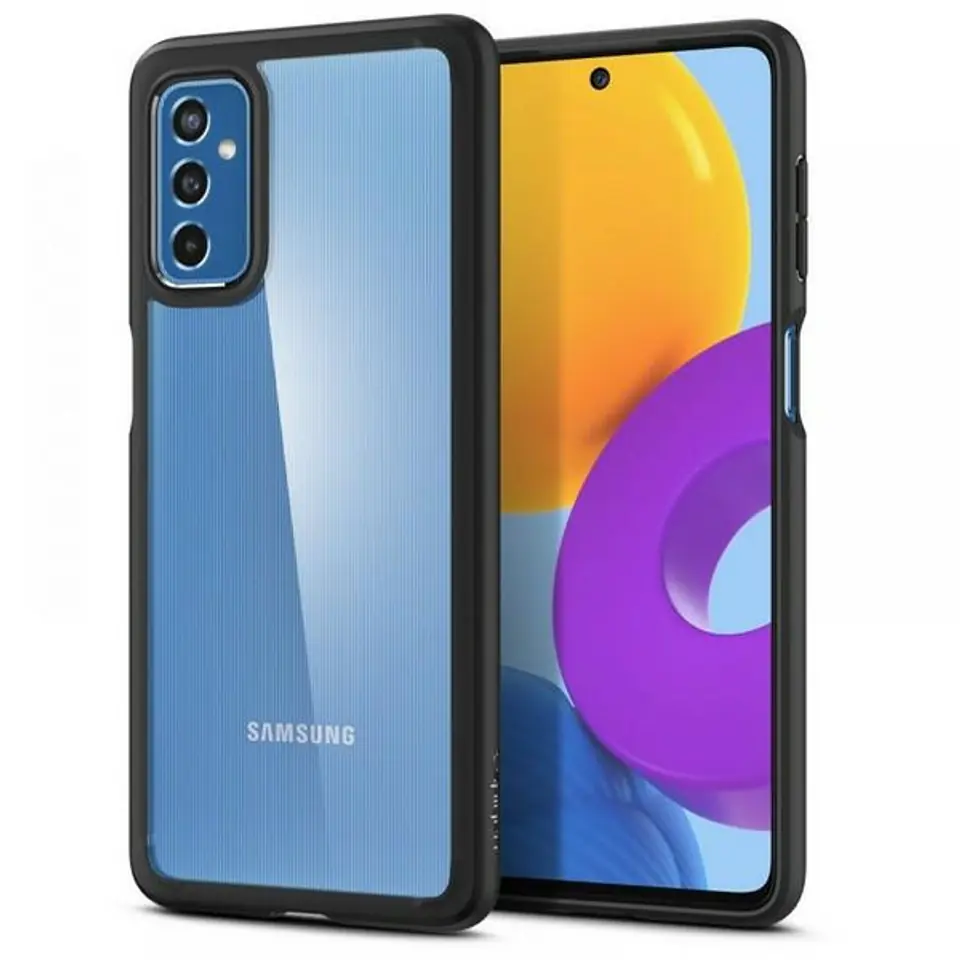 ⁨Spigen Ultra Hybrid Samsung M526 M52 5Gczarny mat/matt black ACS03880⁩ w sklepie Wasserman.eu