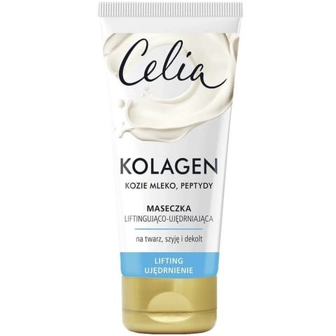 ⁨CELIA Kolagan Maseczka do twarzy liftingująco - ujędrniająca 60 ml⁩ w sklepie Wasserman.eu