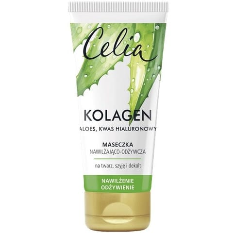 ⁨CELIA Kolagan Maseczka do twarzy nawilżająco-odżywcza 60 ml⁩ w sklepie Wasserman.eu