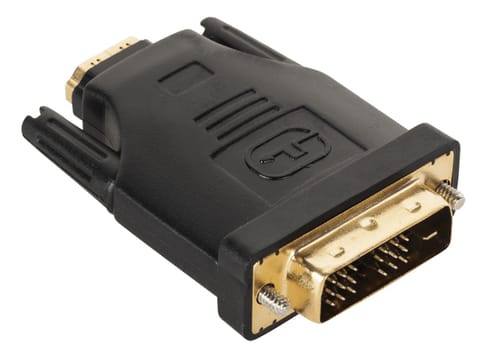 ⁨Złącze gniazdo HDMI-DVI wtyk 18+1 ZLA0613⁩ w sklepie Wasserman.eu