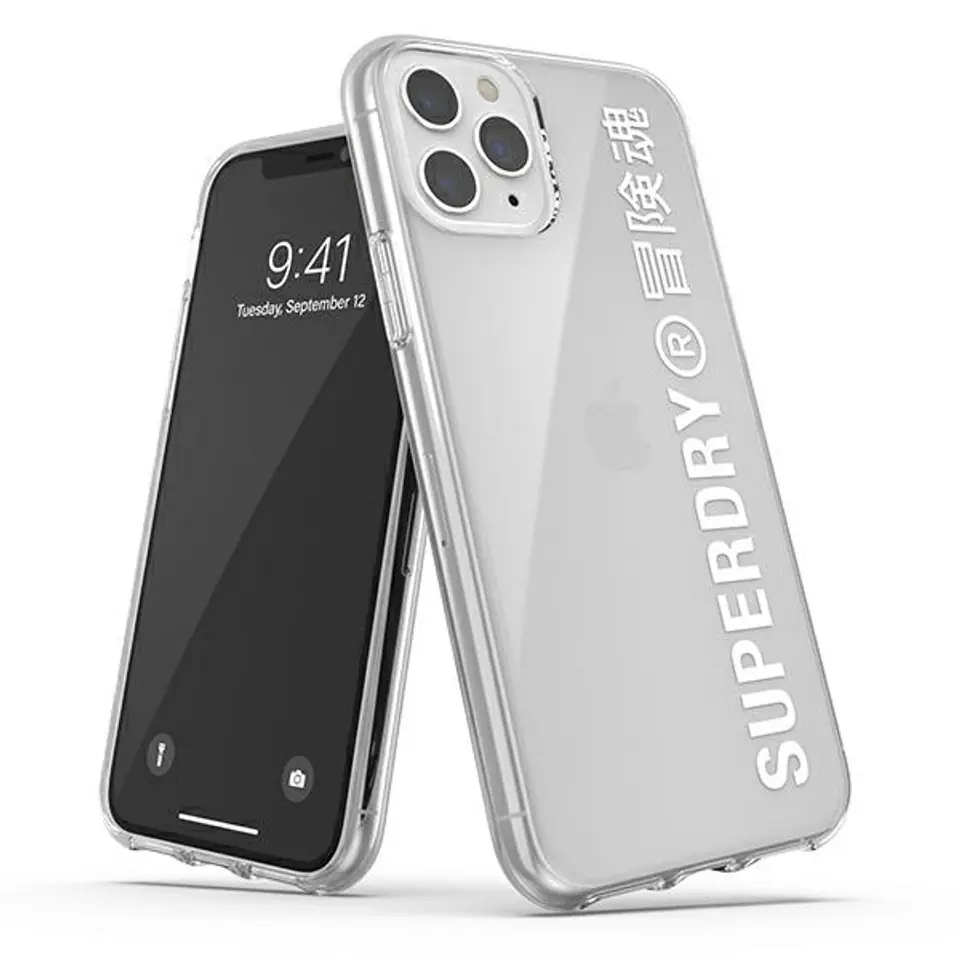 ⁨SuperDry Snap iPhone 11 Pro Max Clear Ca se white/white 41580⁩ at Wasserman.eu