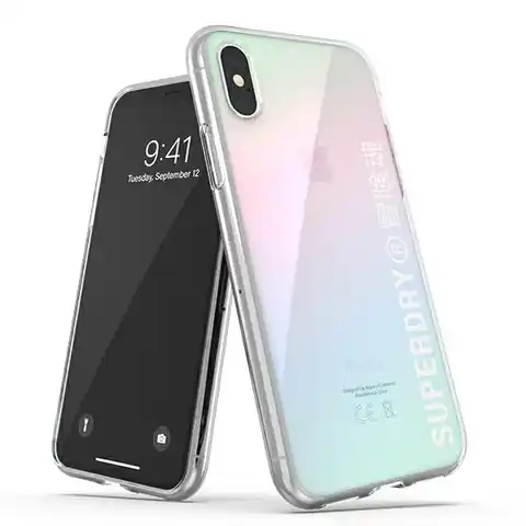 ⁨SuperDry Snap iPhone X/Xs Clear Case Game dient 41584⁩ at Wasserman.eu