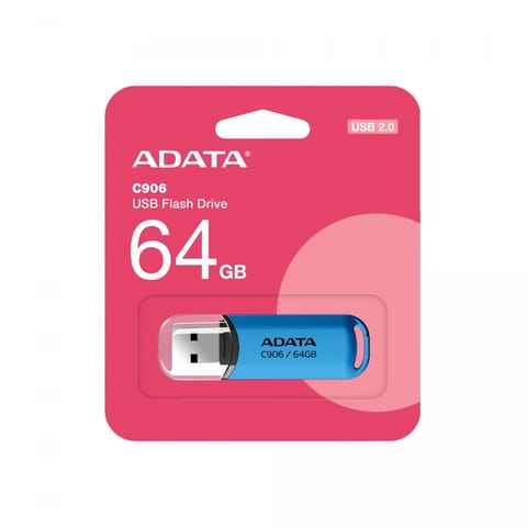 ⁨Pendrive C906 64GB USB2.0 niebieski⁩ w sklepie Wasserman.eu