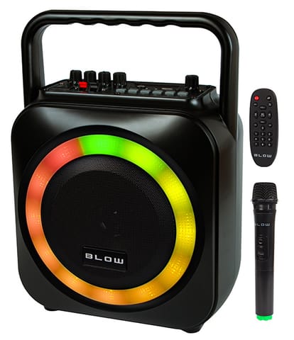 ⁨Bluetooth speaker with a Blow BT800 microphone⁩ at Wasserman.eu