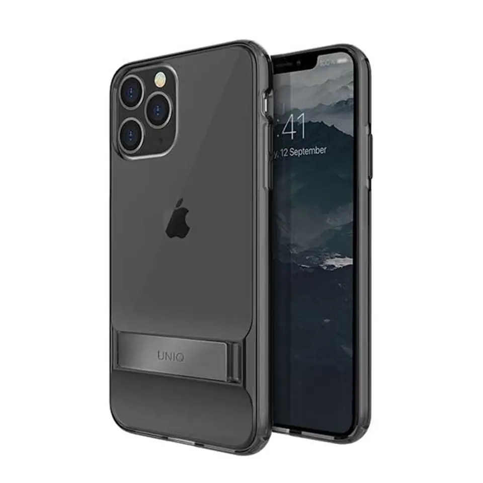 ⁨UNIQ Case Convertible iPhone 11 Pro grey/smoked grey⁩ at Wasserman.eu