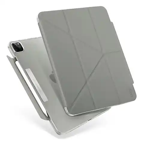 ⁨UNIQ etui Camden iPad Pro 11" (2021) szary/fossil grey Antimicrobial⁩ w sklepie Wasserman.eu