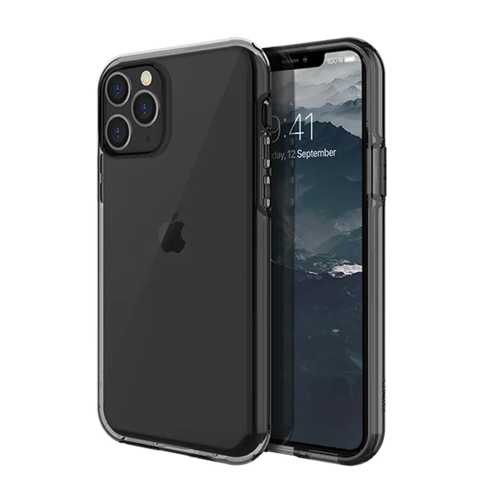 ⁨UNIQ case Clarion iPhone 11 Pro black/vapour smoke⁩ at Wasserman.eu