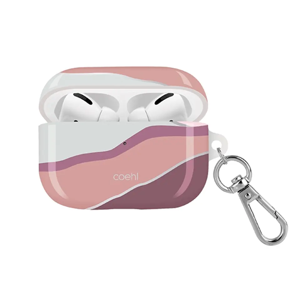 ⁨UNIQ Case Coehl Ciel AirPods Pro pink/sunset pink⁩ at Wasserman.eu