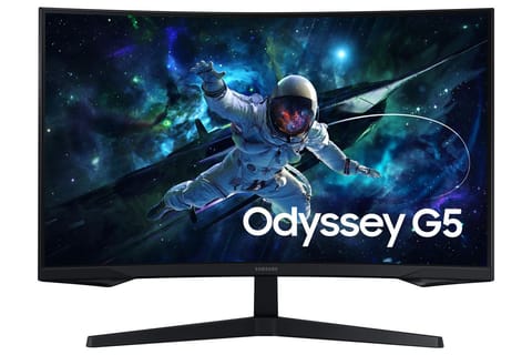 ⁨Samsung S32CG554EU LED display 81.3 cm (32") 2560 x 1440 pixels Wide Quad HD Black⁩ at Wasserman.eu