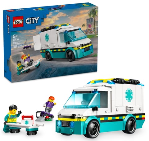 ⁨LEGO CITY Karetka pogotowia 60451⁩ w sklepie Wasserman.eu