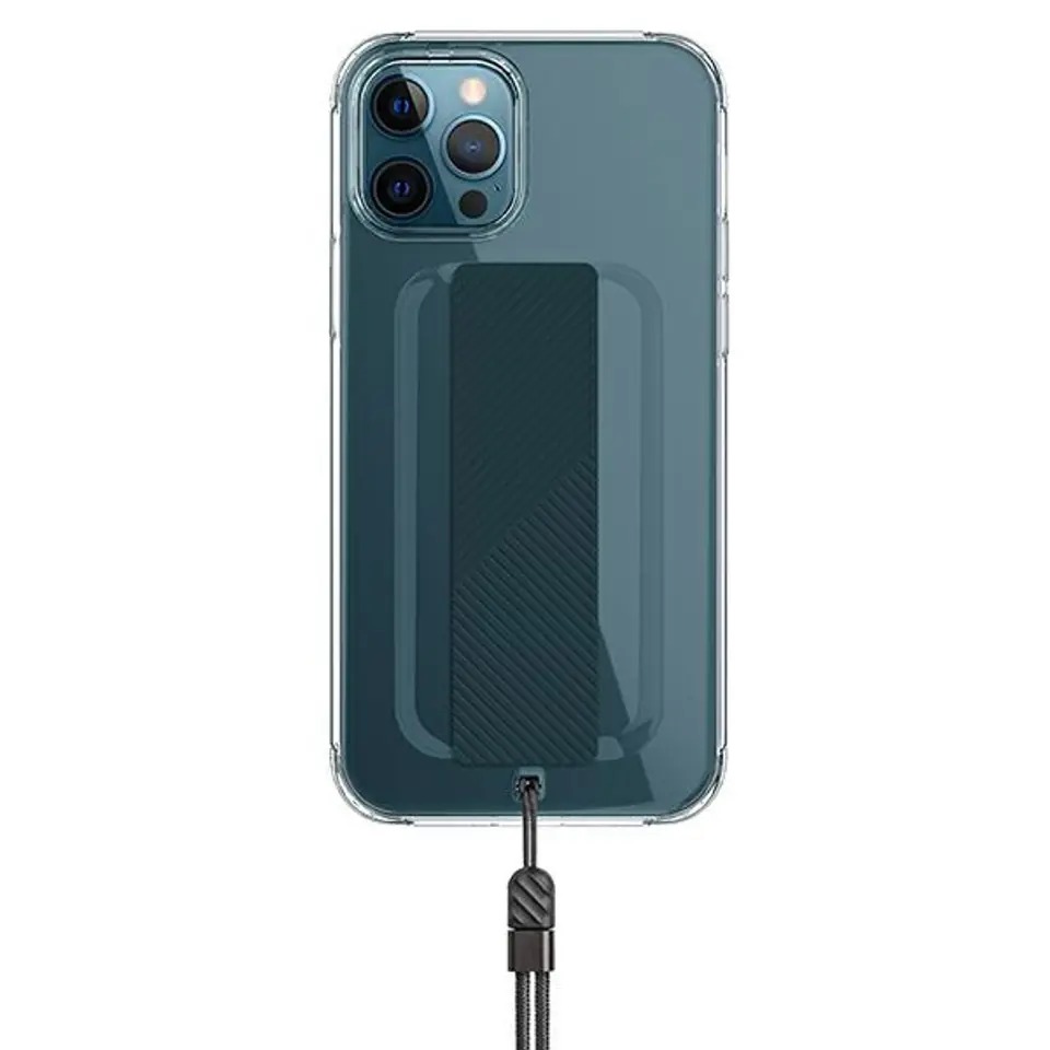 ⁨UNIQ Case Heldro iPhone 12/12 Pro 6.1" transparent/clear Antimicrobial⁩ at Wasserman.eu