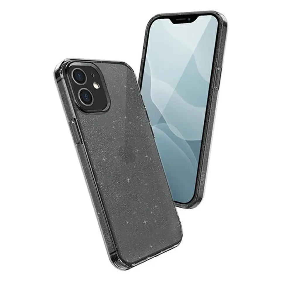 ⁨UNIQ Case LifePro Tinsel iPhone 12 mini 5,4" black/vapour smoke⁩ at Wasserman.eu