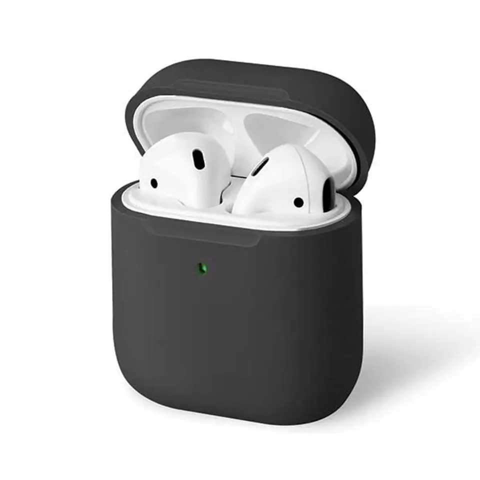 UNIQ etui Lino AirPods 1/2 gen. Silicone szary/ash grey w sklepie Wasserman.eu