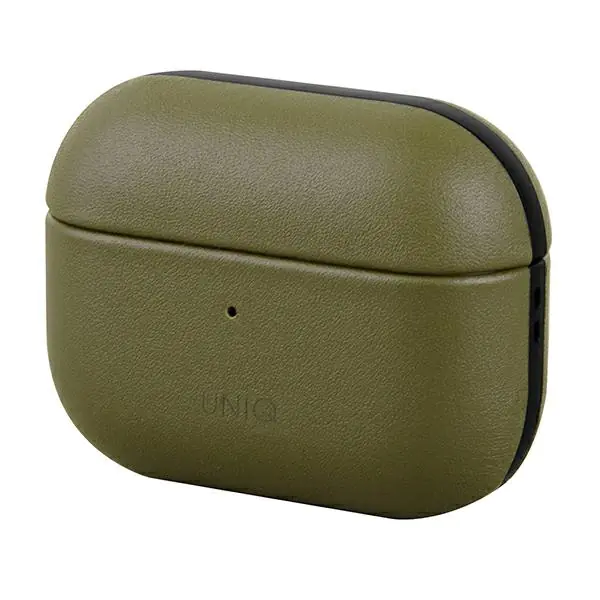 UNIQ etui Terra AirPods Pro Genuine Leather oliwkowy/olive w sklepie Wasserman.eu