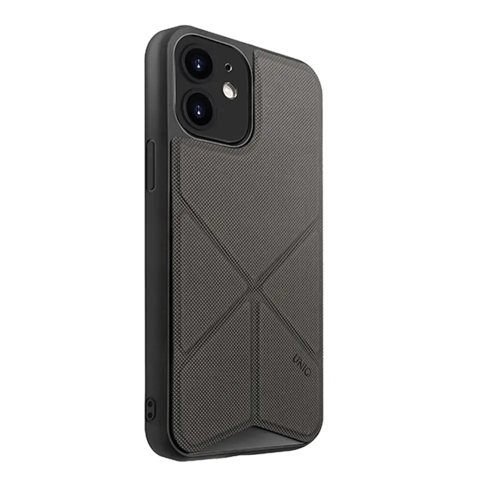 ⁨UNIQ case Transforma iPhone 12 mini 5,4" grey/charcoal grey⁩ at Wasserman.eu