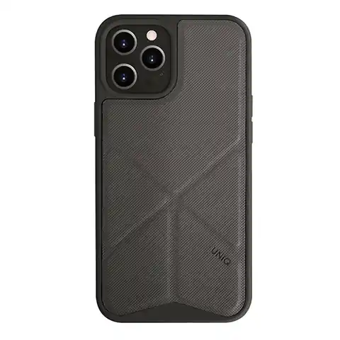 ⁨UNIQ Case Transforma iPhone 12/12 Pro 6,1" grey/charcoal grey⁩ at Wasserman.eu