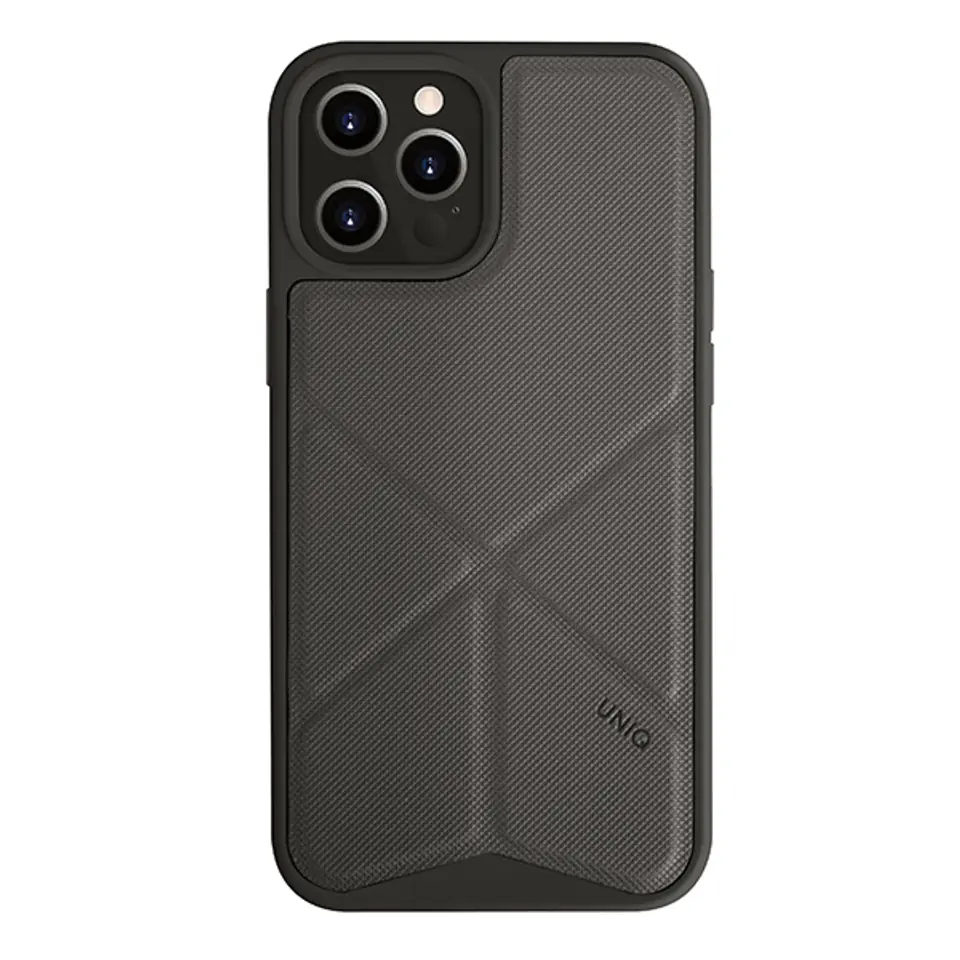 ⁨UNIQ Case Transforma iPhone 12/12 Pro 6,1" grey/charcoal grey⁩ at Wasserman.eu