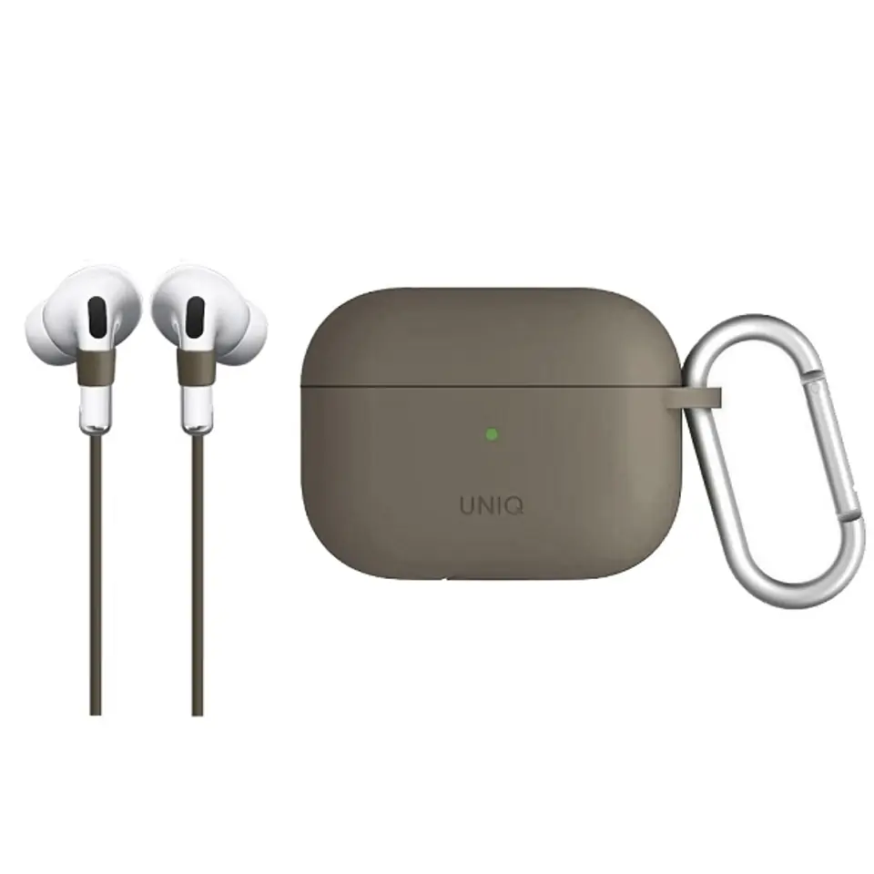 UNIQ etui Vencer AirPods Pro Silicone beżowy/dark sand beige w sklepie Wasserman.eu