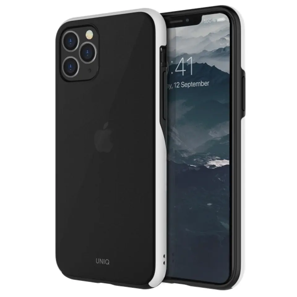 ⁨UNIQ etui Vesto Hue iPhone 11 Pro Max biały/white⁩ w sklepie Wasserman.eu