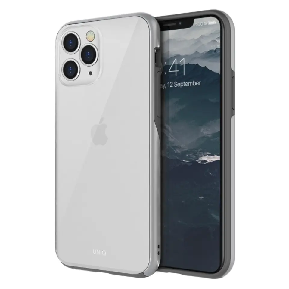 ⁨UNIQ etui Vesto Hue iPhone 11 Pro srebrny/silver⁩ w sklepie Wasserman.eu