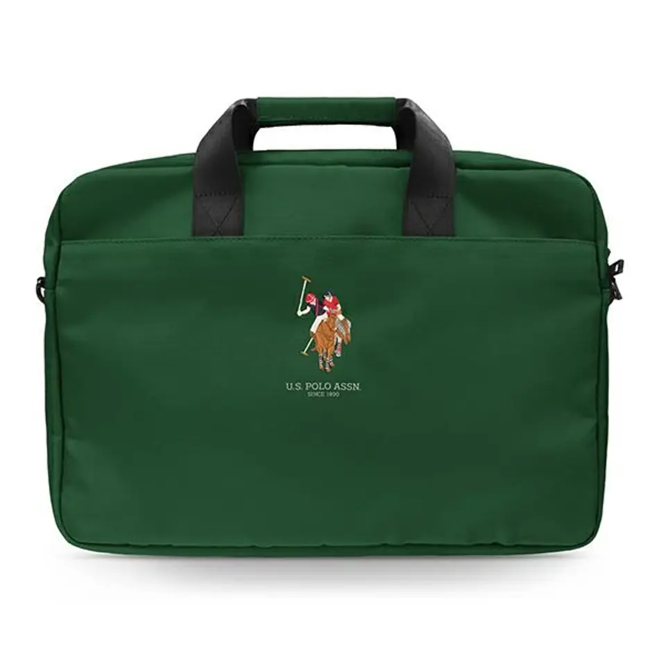 ⁨US Polo Bag USCB15PUGFLGN 16" green/green⁩ at Wasserman.eu