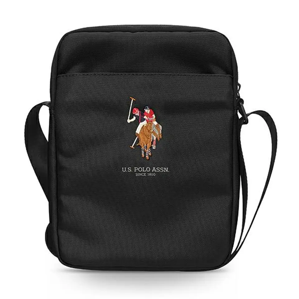 ⁨US Polo Bag USTB10PUGFLBK 10" black /black⁩ at Wasserman.eu
