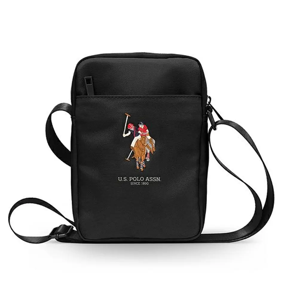 ⁨US Polo Bag USTB8PUGFLBK 8" black /black⁩ at Wasserman.eu