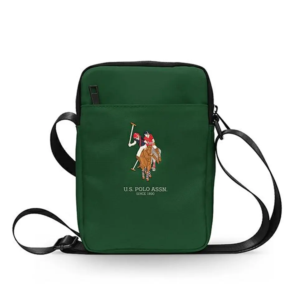 ⁨US Polo Bag USTB8PUGFLGN 8" green /green⁩ at Wasserman.eu