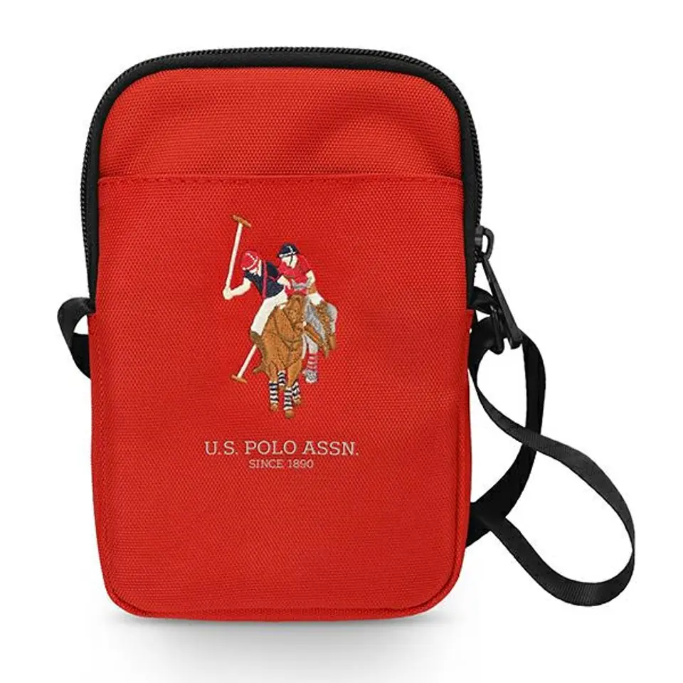 ⁨US Polo Handbag USPBPUGFLRE red /red⁩ at Wasserman.eu