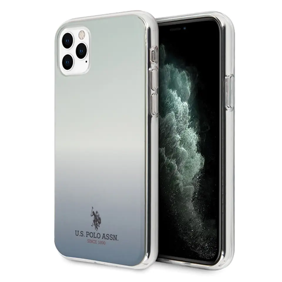 ⁨US Polo USHCN58TRDGLB iPhone 11 Pro Blue/Blue Gradient Pattern Collection⁩ at Wasserman.eu